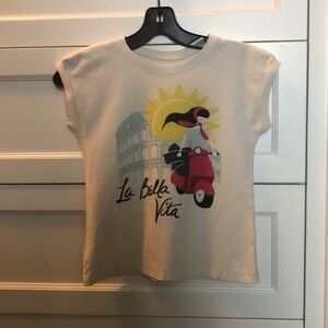 Girls’ Tea Collection ‘La Bella Vita’ Top